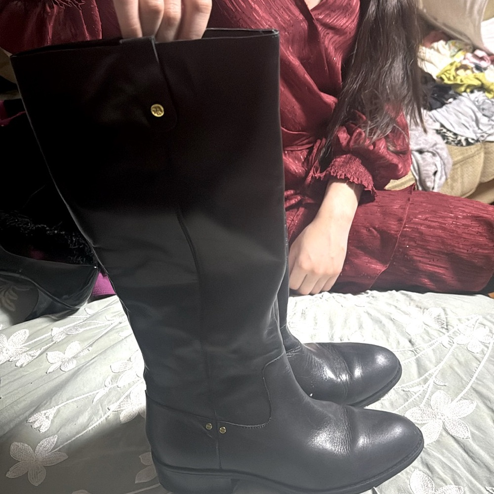 Lauren Ralph Lauren black boot